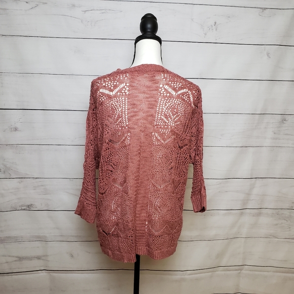 Sold Elsewhere - Pink Republic Loose Knit Cardigan - Picture 4 of 4